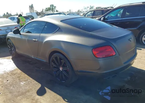 2013 Bentley Continental Gt V8 from USA, damaged, VIN SCBFT7ZA3DC083615